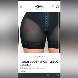 Short levanta gluteo 
Peach booty short